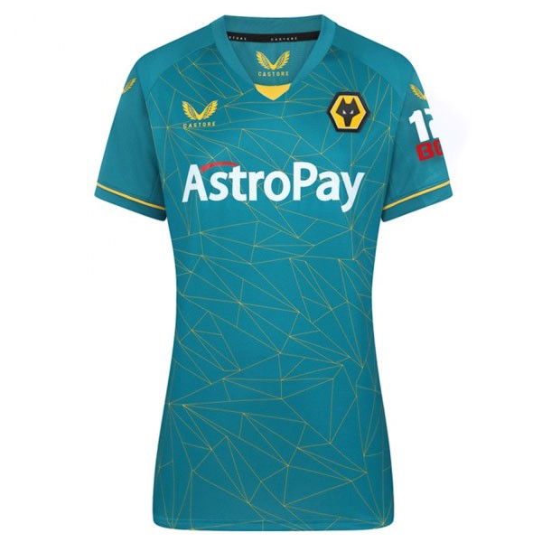 Camiseta Wolves 2nd Mujer 2022-2023